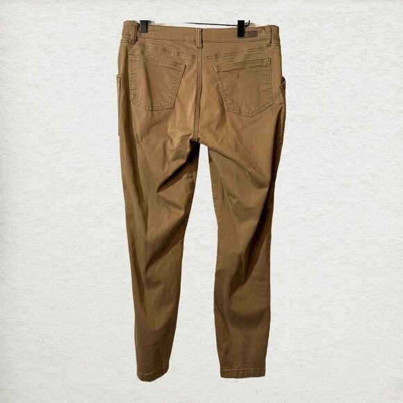 Kut from the Kloth Women's Ankle Skinny Pants Brown Size 10 Casual Minimalist - Picture 2 of 6